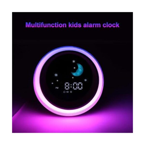 ICODE Reloj despertador para niños entrenador de sueño_3