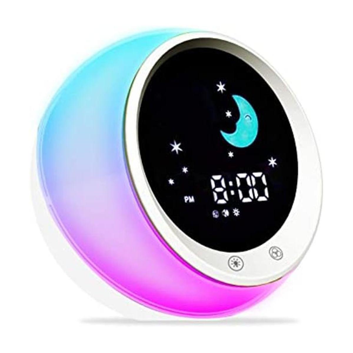 ICODE Reloj despertador para niños entrenador de sueño