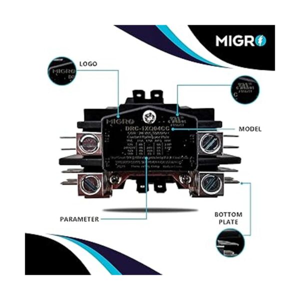 Migro El contactor de CA resistente de 1 polo de 40_3