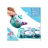 JOYIN 15Pcs Tin Teapot Set Tea Sets for Girls Pretend_3