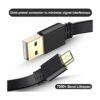 Itramax Micro USB Power Cable 30 FT 2 PackFlat Micro