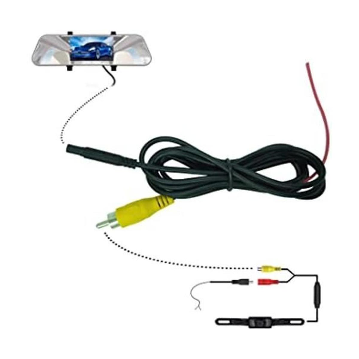Cable de video para cámara de visión trasera CVBS RCA