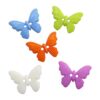JCBIZ 60 botones de mariposa de dos ojos para_3