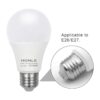 Bombillas LED E26 E27 12 V 24 V bajo voltaje 9 W blanco_4