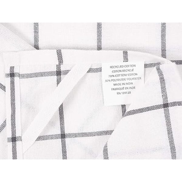 KAF Home Soho Kitchen Dish Towel Set of 10 18 x 28 Inch