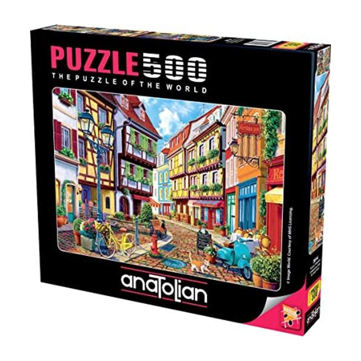 Rompecabezas Anatolian Cobblestone Alley 500 piezas 3614