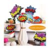 Blulu 30 Pieces Hero Themed Party Decorations Fun Hero_3