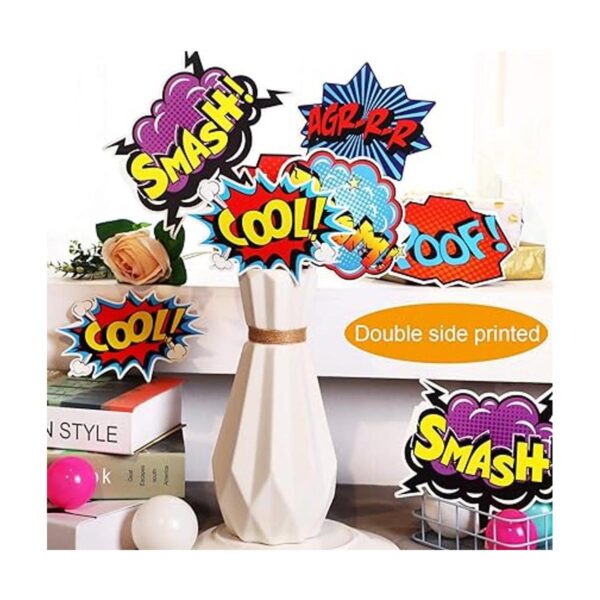 Blulu 30 Pieces Hero Themed Party Decorations Fun Hero_3