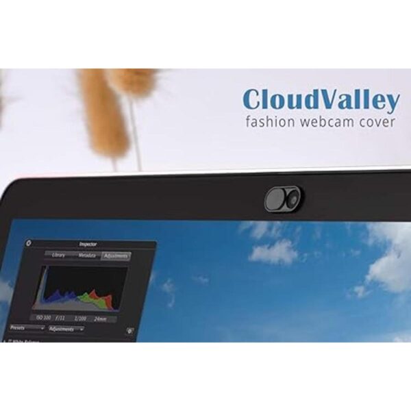 CloudValley Webcam Cover Slide 0.023 pulgadas cubierta_2