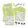 Alfabeto juego de bingo para niños 24 jugadores animales_2