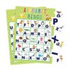 Alfabeto juego de bingo para niños 24 jugadores animales_1