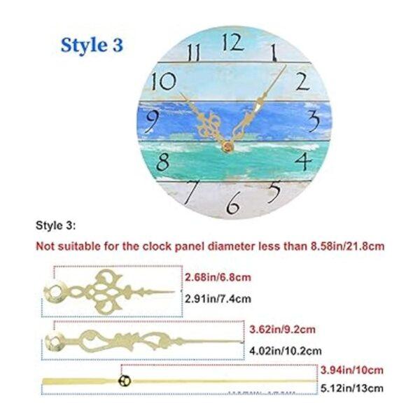 NonTicking Hands Quartz DIY Wall Clock Movement Mechanism