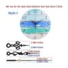 NonTicking Hands Quartz DIY Wall Clock Movement Mechanism