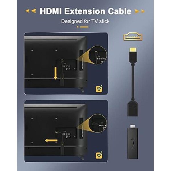 HDMI Extension Cable Extractme 2Pack High Speed HDMI Male_2
