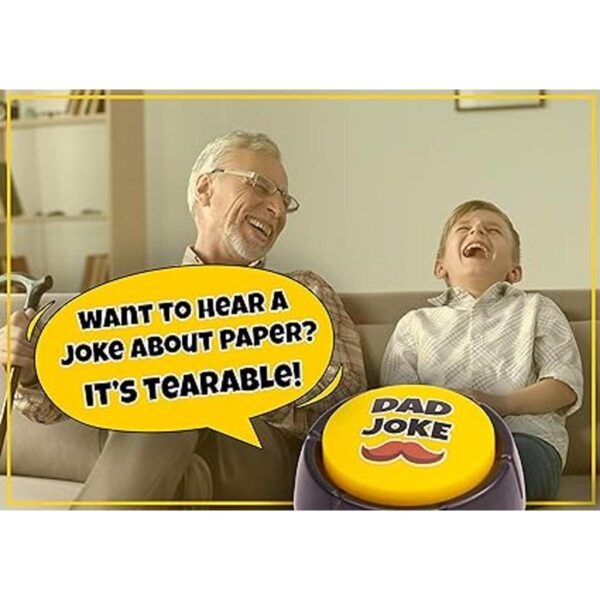 Dad Joke Button Un regalo para padres con más de 50