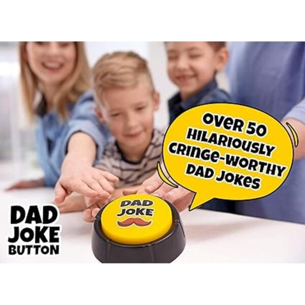 Dad Joke Button Un regalo para padres con más de 50