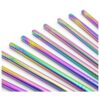 Rainbow 304 Stainless Steel Chopsticks Reusable Multicolor