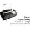 Cuisinart Stainless Steel Dish Drying Rack Includes Wire