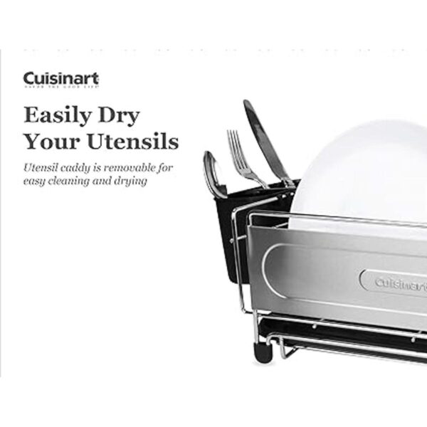Cuisinart Stainless Steel Dish Drying Rack Includes Wire