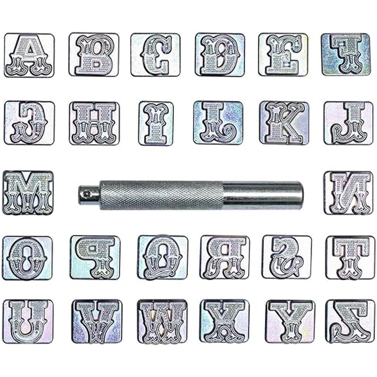 INNETOC 27 piezas de 34 0.748 in AZ letras del alfabeto