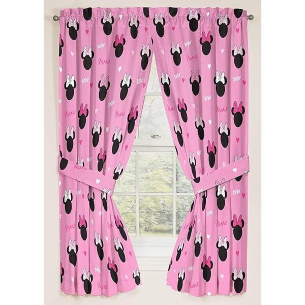 Jay Franco Disney Minnie Mouse Hearts N Love Cortinas de_6