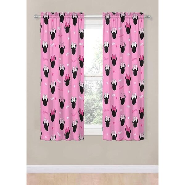 Jay Franco Disney Minnie Mouse Hearts N Love Cortinas de_2