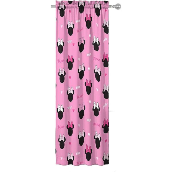 Jay Franco Disney Minnie Mouse Hearts N Love Cortinas de_3