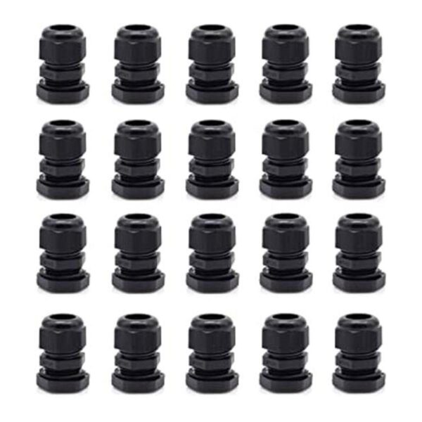 DGQ Cable Glands NPT 12 Nylon Conectores de Plástico_1