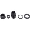 DGQ Cable Glands NPT 12 Nylon Conectores de Plástico_2