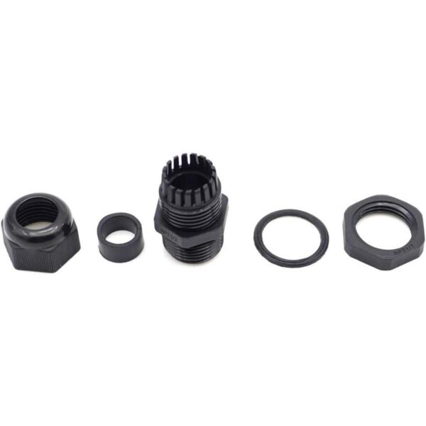 DGQ Cable Glands NPT 12 Nylon Conectores de Plástico_2