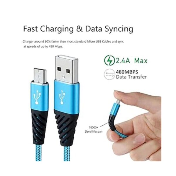 Cable de carga rápida para Android cable micro USB_3