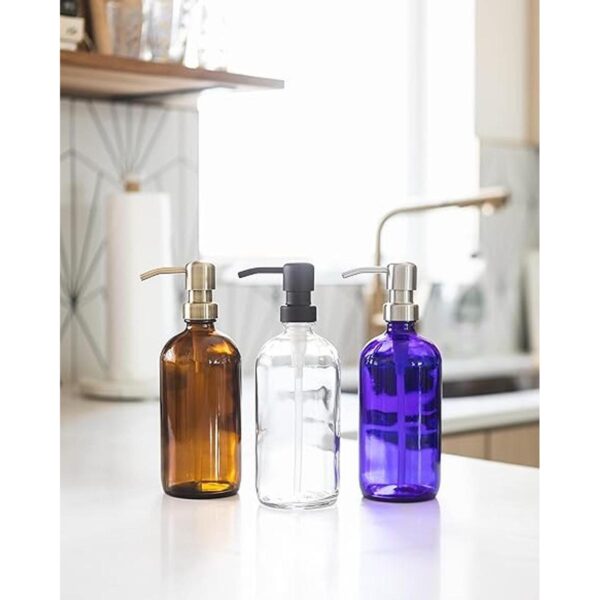 Jarmazing Products Dispensador de jabón y loción en tarro_4