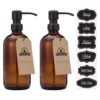 Jarmazing Products Dispensador de jabón y loción en tarro_1
