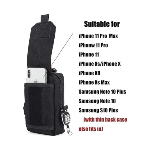 LefRight Bolsa multiusos Molle para cinturón de teléfono_2