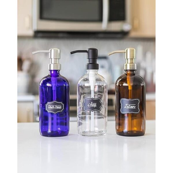 Jarmazing Products Dispensador de jabón y loción en tarro_5