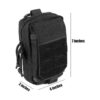 LefRight Bolsa multiusos Molle para cinturón de teléfono_4