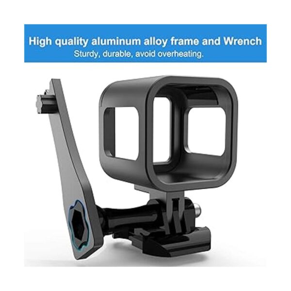 Nechkitter Carcasa de marco de aluminio para GoPro Hero 5_2