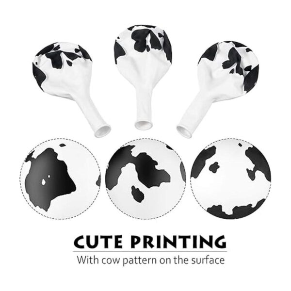Globos de vaca de látex globos de vaca con estampado
