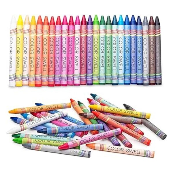 Color Swell Crayons Paquetes a granel 18 cajas de 24_5