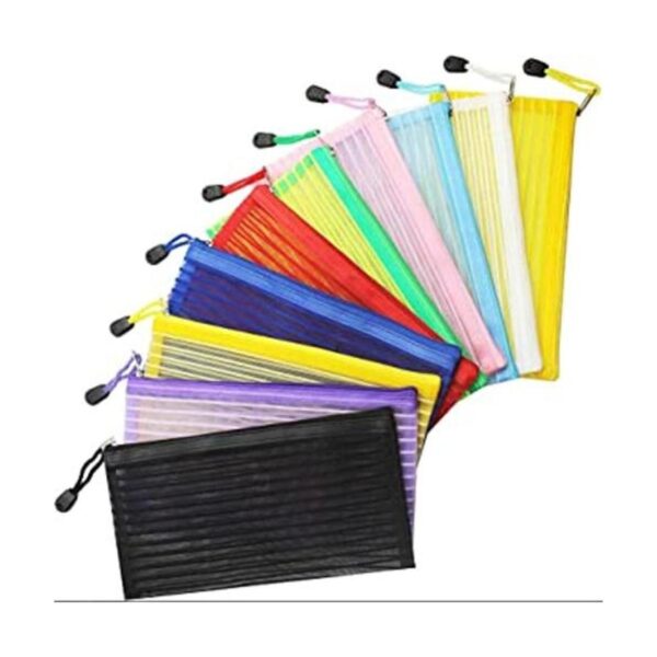 Janisfirst Paquete de 40 bolsas de malla con cremallera de_1