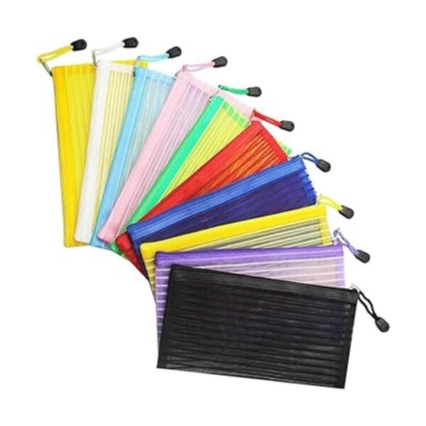 Janisfirst Paquete de 40 bolsas de malla con cremallera de_2