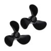 Fielect 2 pares de hélice de 3 cuchillas para barco modelo_5