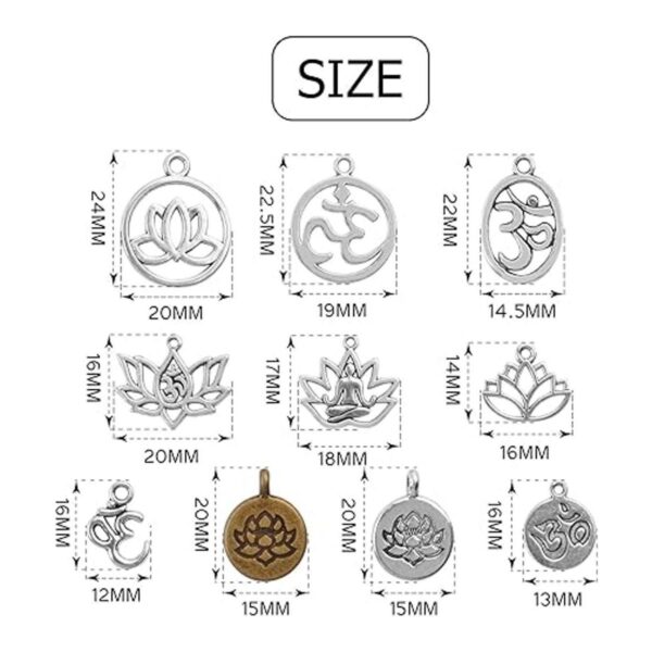 50 colgantes para hacer joyas collares pulseras_3