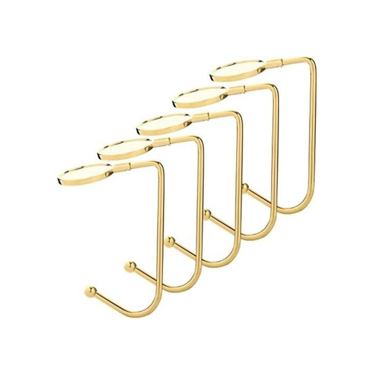5 soportes Sunshane para calcetines y mantel de Navidad