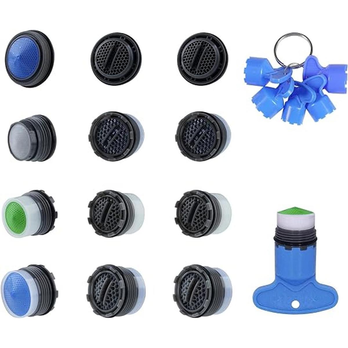 Aireador de grifo para aireadores de caché con 6