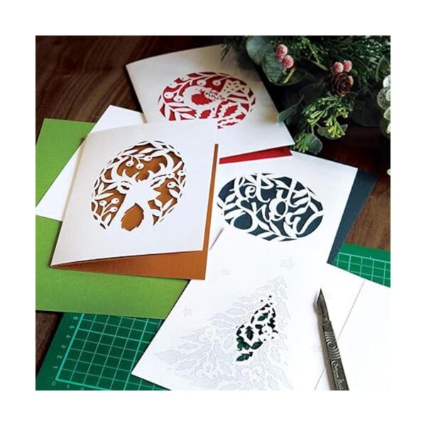 Adventures in Paper Cutting Juego de tarjetas de_2