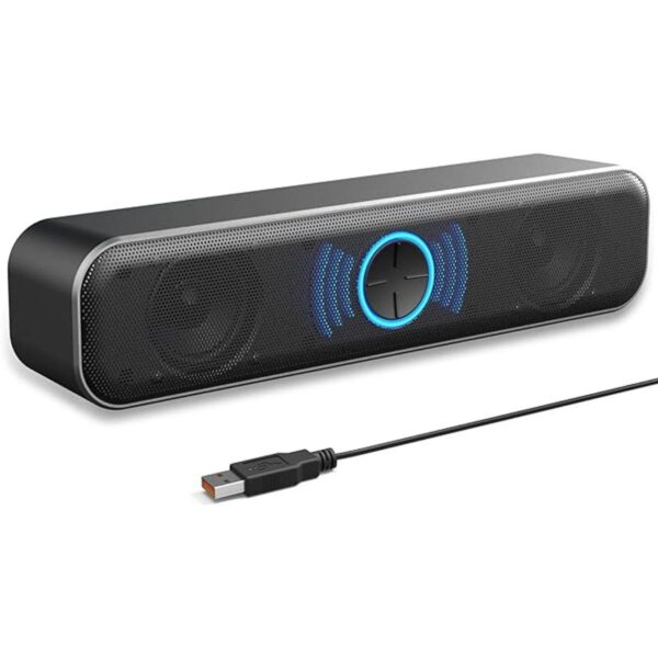 Altavoces USB para computadora de escritorio laptop_1