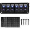 Amarine Made 1224 V Panel interruptor de barco iluminado_1