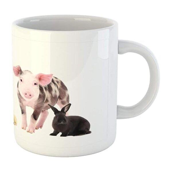 Ambesonne Taza de animales de granja estudio de criaturas_2