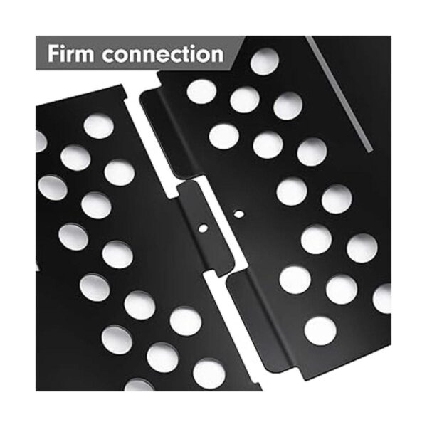Amagabeli Estante de leña para interiores cesta de metal_5